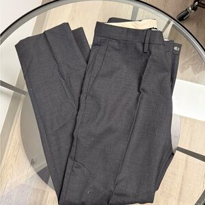 Banana Republic Modern Slim Fit Pants - Dark Gray